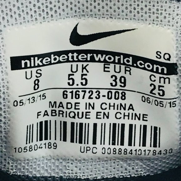 Nike Women's Air Max Thea size 8 Grey White (616723-008) - Picture 9 of 9